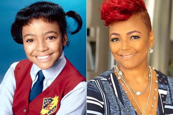 Kim Fields as Tootie Ramsey on 'The Facts of Life'; Kim Fields attends a special taping hosted by TV One's 'Living Single' 25th anniversary marathon in L.A. on July 30, 2018