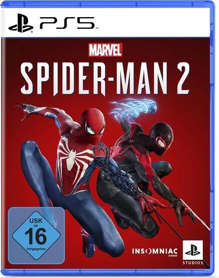 Sony Marvel’s Spider-Man 2 (PS5), PlayStation 5, T (neplnoletí), Fyzické médiá