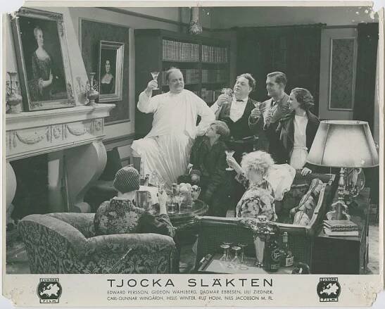 Gideon Wahlberg, Edvard Persson, Alice Carlsson - Tjocka släkten - Fotosky