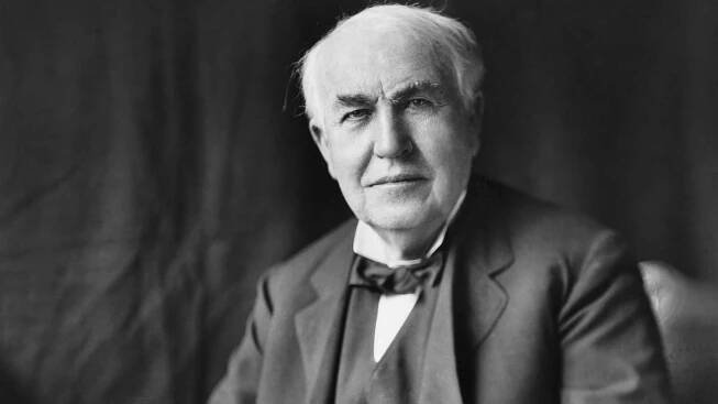 Vynálezce žárovky Thomas Alva Edison