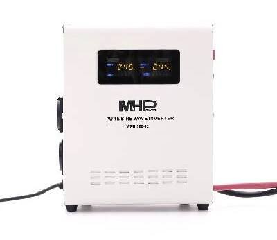 Napěťový měnič MHPower WPU-500-12 záložní zdroj, UPS, 500W, čistý sinus, 12V WPU-500-12