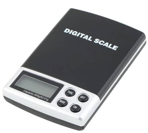 Malá digitální váha 500g x 0,01g