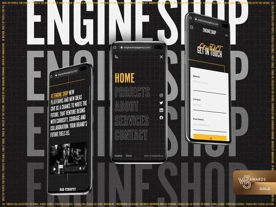 Example of Website Design (Responsive)