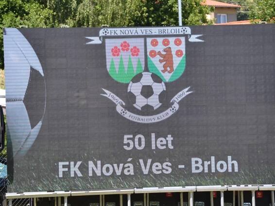 Fotbal v Nové Vsi důstojně oslavil padesáté narozeniny