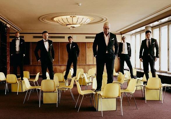 Oliver Riedel, Paul Landers, Christoph Schneider, Till Lindemann, Flake Lorenz, Richard Kruspe - Rammstein in Amerika - Z filmu