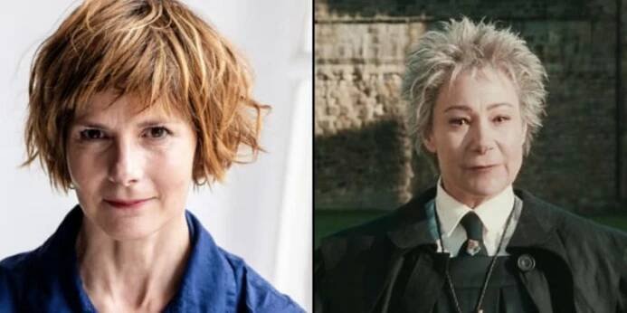 Louise Brealey jako seriálová Rolanda Hooch vs. ta filmová (Zoë Wanamaker)