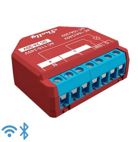 Shelly Plus 1PM, spínací modul, WiFi