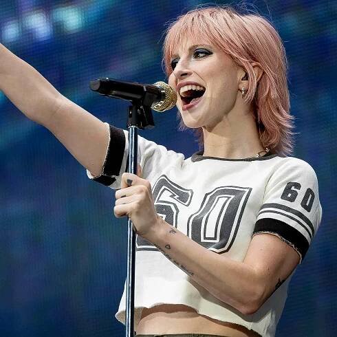 Hayley Williams of Paramore opens for "Taylor Swift | The Eras Tour" at Santiago BernabÃÂ©u Stadium on May 29, 2024 in Madrid, Spain