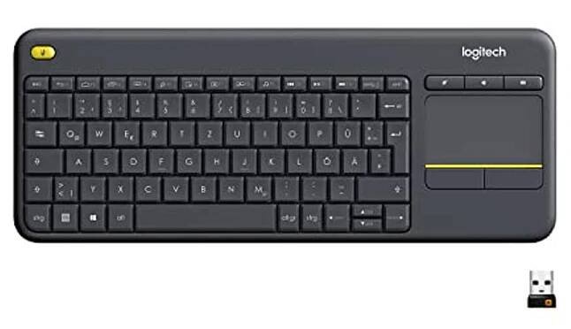 Klávesnice Logitech K400 920-007145 (USB 2.0; kolo)