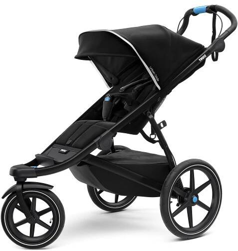 Thule Urban Glide 2 2020 + korbička Thule Bassinet, Black/Black