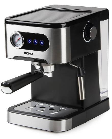 Espresso kávovar pákový - černý - DOMO DO1138K