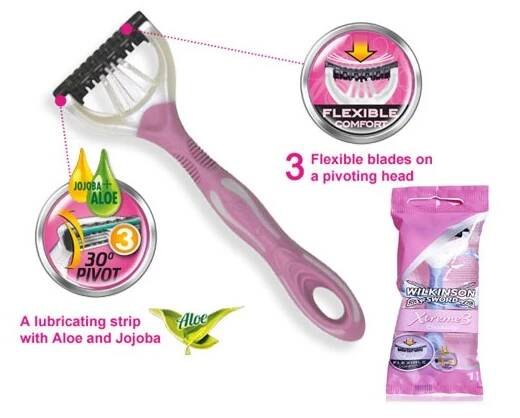 WILKINSON EXTREME 3 dámský holící strojek BEAUTY