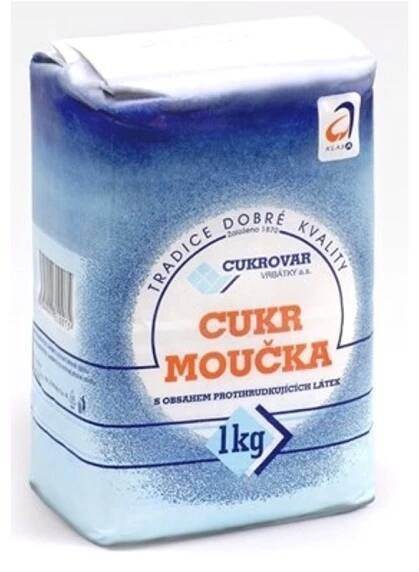 CUKR MOUČKA 1KG