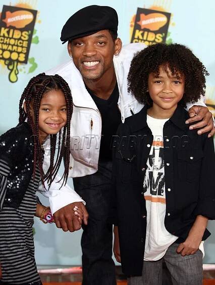 Will, Jaden, and Willow Smith attend Kids' Choice Awards