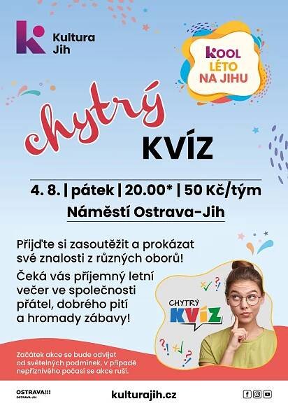 CHYTRÝ KVÍZ (Kultura) - Náměstí Ostrava-Jih
