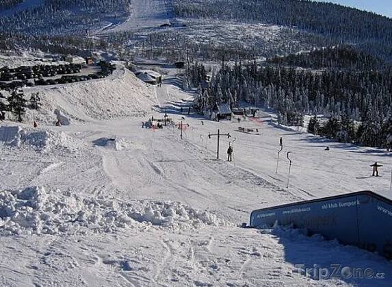 Červenohorské sedlo, snowpark