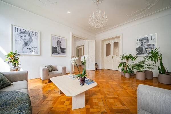 Fotografie nemovitosti - Praha, prostorná kancelář 5+1 k pronájmu, 197m2, balkon, Staré Město, Na Perštýně