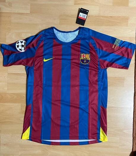 Lionel Messi dres, FC Barcelona, finále ligy mistrů 2006 - Vybavení pro kolektivní sporty