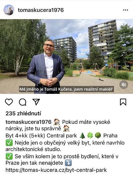 Reklama na Instagramu
