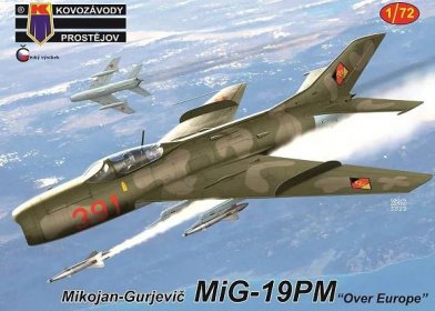 Kovozavody Prostejov 72389 MiG-19PM „Over Europe“