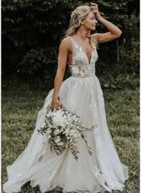 Svatební šaty Malory - šití na míru