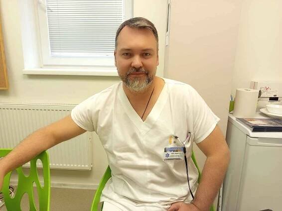 Primář gynekologicko-porodnického oddělení Radek Poláček.
