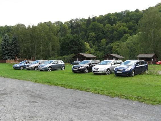 Pokus o sraz, Roztoky u Křivoklátu,kemp Višňová II - Fotky