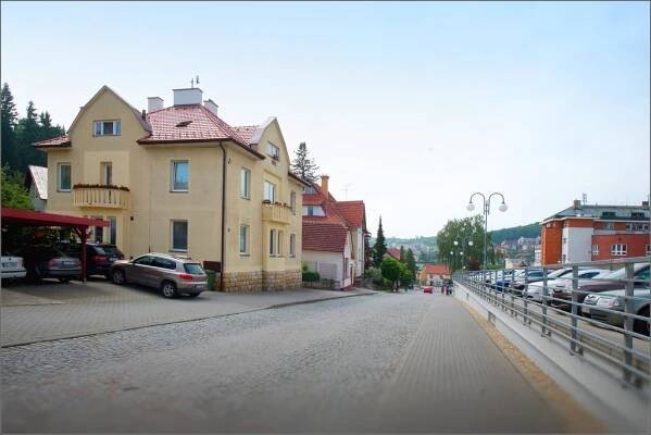 Vchod, Vila Marica in Luhačovice