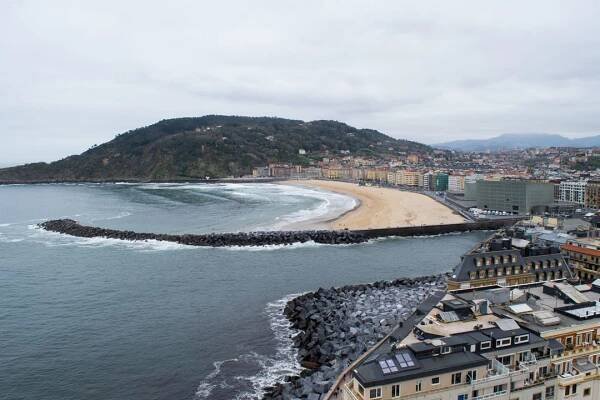 Zurriola Beach, Things to do in San Sebastian Spain