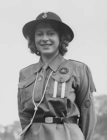 Young Queen Elizabeth II