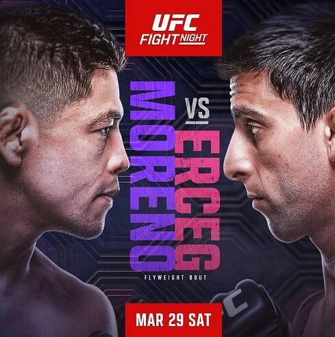 Up Next! Moreno Battles Erceg In Mexico City!