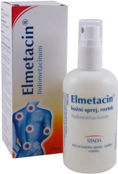 ELMETACIN dermální sprej roztok 1% 100 ml