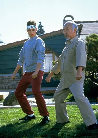 Karate Kid 3 - Z filmu - Ralph Macchio, Pat Morita