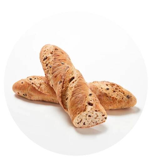 Onion - Stone baked - Baguettes - Our products | Sinnack Backspezialitäten GmbH & Co. KG