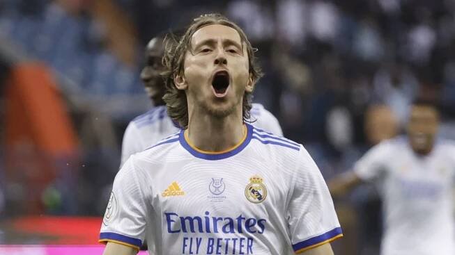 Luka Modric scores as Real Madrid win Super Cup