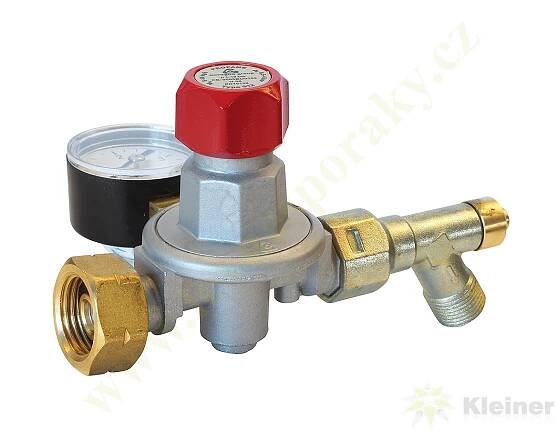 Regulátor tlaku propan-butan ( PB ) 0,5-4 bar, 10 kg/h, výst. G3/8"L MEVA 4498 