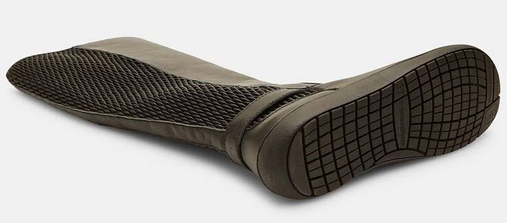 Kožené dámské barefoot kozačky Weinbrenner XL