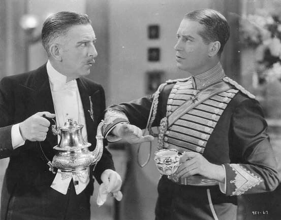 Veselá vdova - Z filmu - Edward Everett Horton, Maurice Chevalier