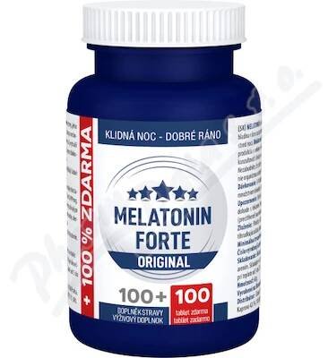 Melatonin Forte ORIGINAL tbl.100+100 zdarma
