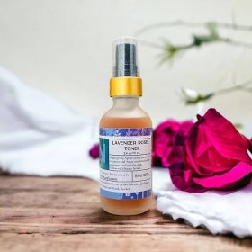 Lavender Rose Toner is a delight, and it is sensitive skin approved for glowing skin.