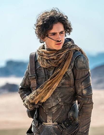Timothée Chalamet as Paul Atreides in Warner Bros. Pictures and Legendary Pictures’ action adventure “DUNE: PART TWO,”
