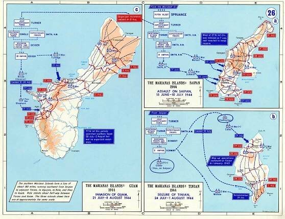 Pacific Theater in World War II — US Army Divisions