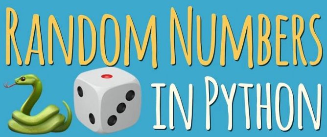 Working with Random Numbers in Python – dbader.org