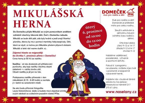 Lány - Mikulášská herna / Akce s dětmi | ProMaminky.cz