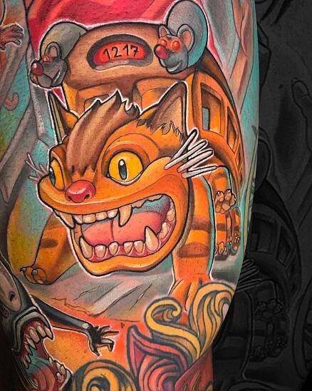 David Valencia – Smiley Dogg Tattoo