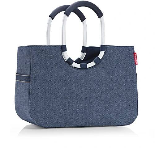 Módní taška Loopshopper L herringbone dark blue_1