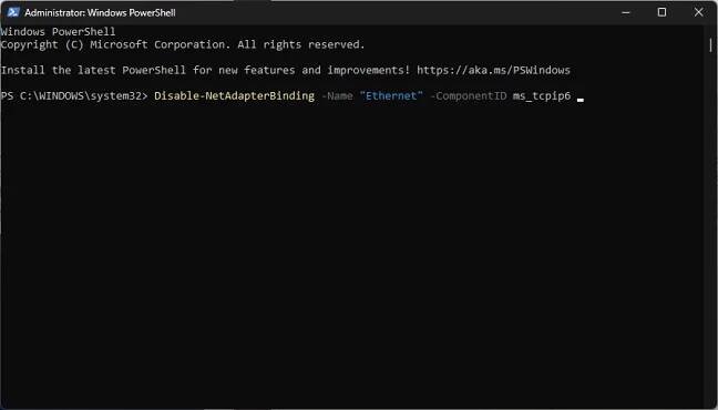 Jak vypnout protokol TPC/IPv6 ve Windows 11?