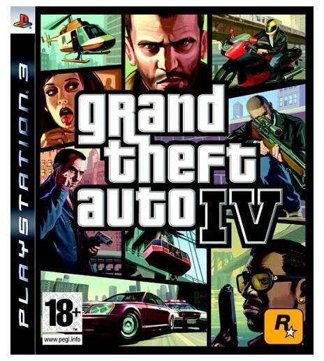 PS3 Grand Theft Auto IV (GTA 4)