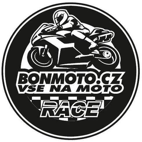 BONMOTO hrnek WOODSTOCK Race white/black | BONMOTO