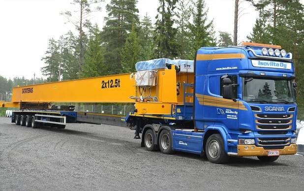 Satateräs - Overhead cranes